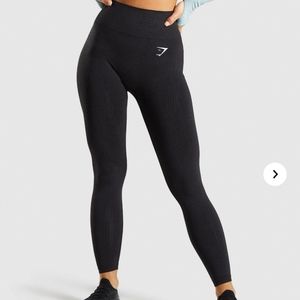Vital Seamless Leggings Charcoal Grey/Black (M)